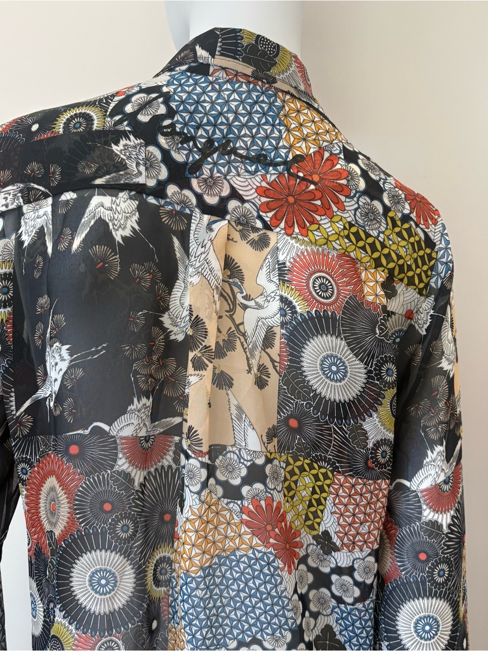 Desigual Floral Button-Up Blouse - Picture 4 of 8